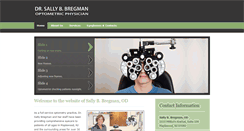 Desktop Screenshot of drsallybregman.com